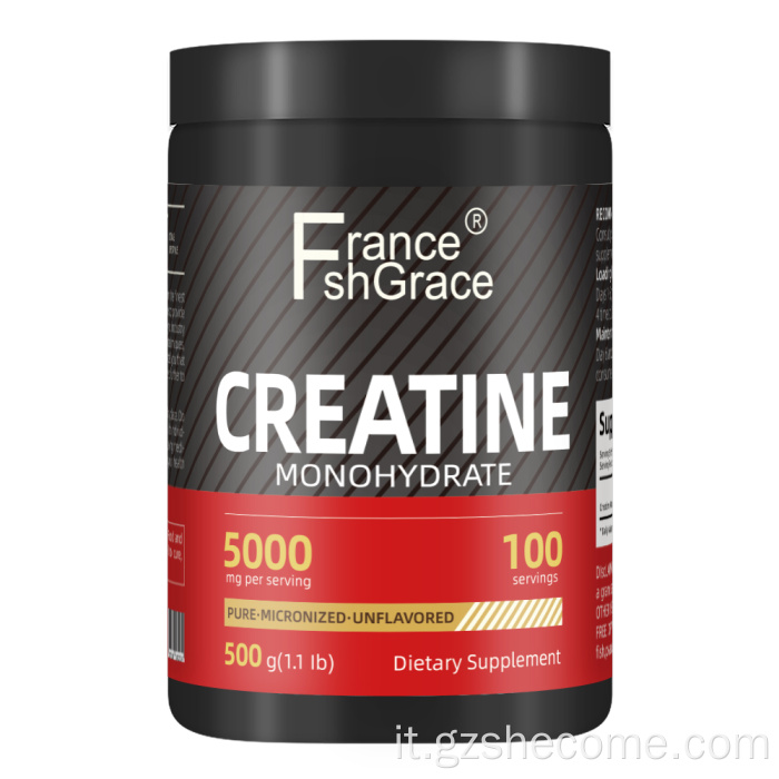 Creatina monoidrato in polvere Creatina in polvere micronizzata